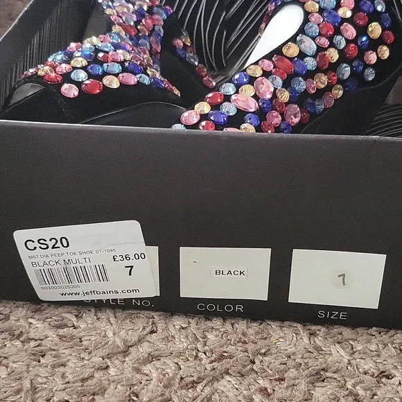 JB bedazzled heels - Picture 2 of 4